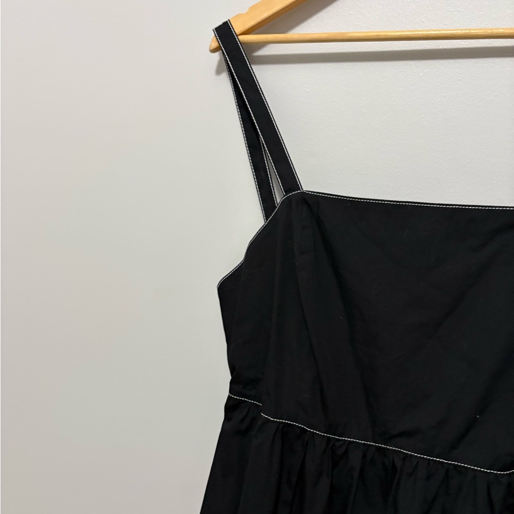 Zara The Luiza Black Sleeveless Maxi Dress - Picture 3 of 7